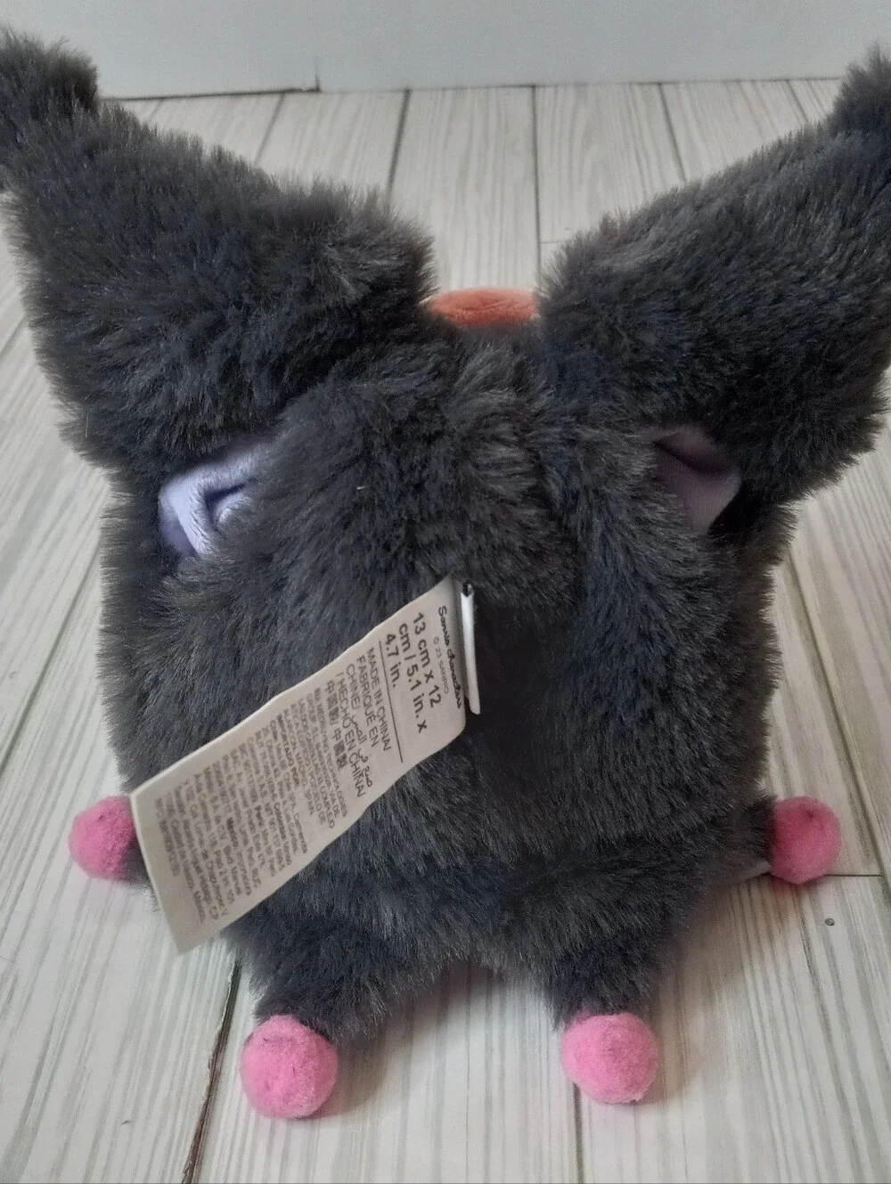 Miniso Sanrio Kuromi Kawaii Faux Fur Plush Pet Cat Hat